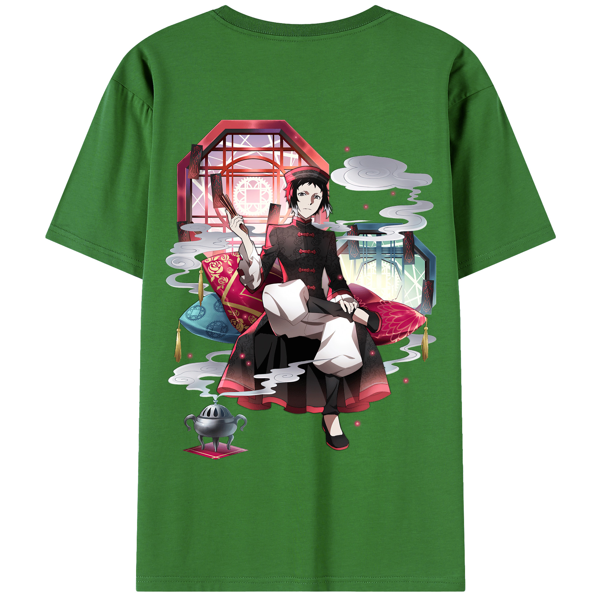 （画像用） 文豪ストレイドッグス Bungo Stray Dogs レディース半袖Tシャツ(バックプリント)